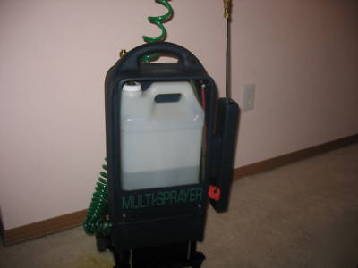Carpet cleaning -- multi sprayer 