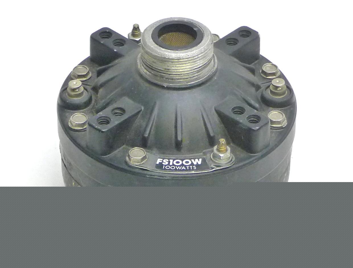 Federal signal FS100W 100W vehicle siren speaker driver