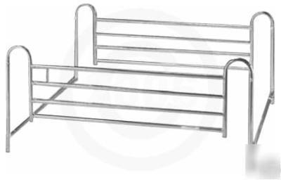 Full rail hospital homecare bed side rails siderails
