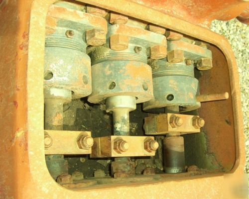 Gardner denver pq-2A 25HP triplex pump