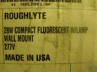 New roughlyte compact fluorescent vwxl 28W brand in box