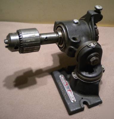 Machinist tool delta unihead w brown & sharpe #9 arbors