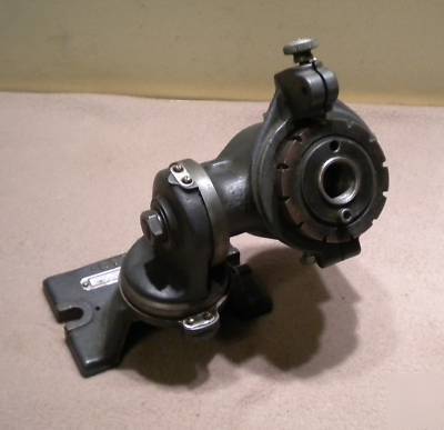 Machinist tool delta unihead w brown & sharpe #9 arbors