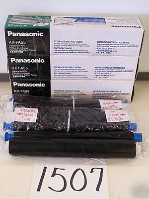 6 rolls panasonic kx-FA55 replacement film fax machine