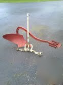 Farmall/international cub dirt/garden plow with linkage