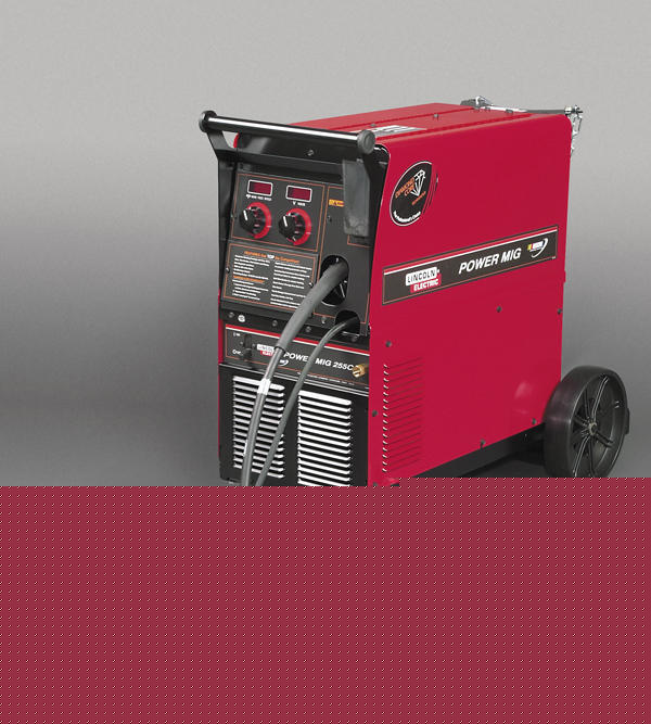 Lincoln power mig 255C welder K2416-1