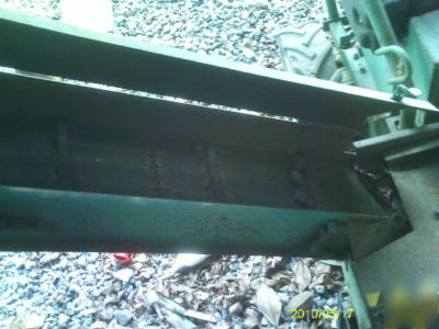 Roofing garlock rocker w/11 hp honda rock sweeper 