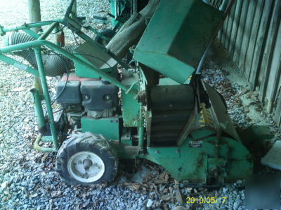 Roofing garlock rocker w/11 hp honda rock sweeper 