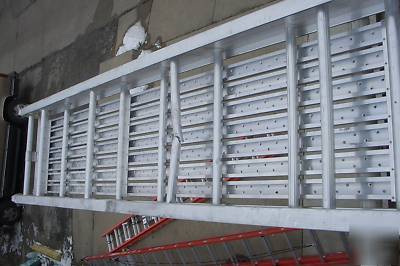 Werner aluminum scaffold stage plank 32' l x 24