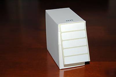 1,000 white 45MM x 13MM self adhesive sticky labels