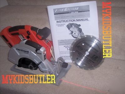 Black decker 18V firestorm circular saw FS1806CSL laser
