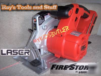 Black decker 18V firestorm circular saw FS1806CSL laser
