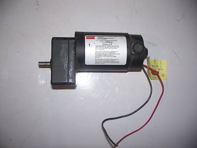 Dayton 4Z535A 1/30HP 90V 11RPM dc motor low hours