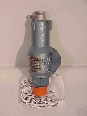 Mercer valve co 9100 series safety relief valve