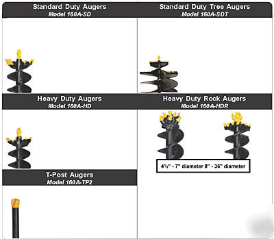 New skid steer auger drive - 15-30 gpm - any skid steer