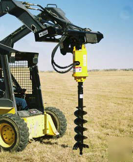 New skid steer auger drive - 15-30 gpm - any skid steer