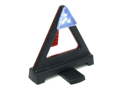 Road side emergency safety hazard triangle led & lights
