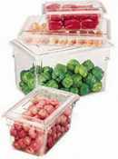 Cambro clear food box 18IN x 26IN x 9IN |4 ea| 18269CW