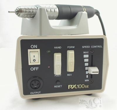 Dental nails -RX100 35000 rpm micromotor set - demo