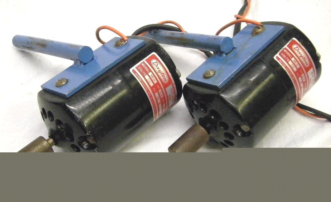 Lot/2 dayton 2M033 universal ac-dc motor s 5000RPM's