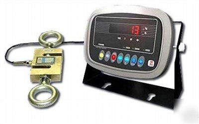 250 lb hanging digital crane scale load balance 