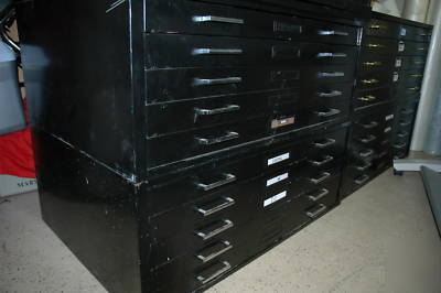 3 mayline graphic arts blueprint drafting flat cabinet