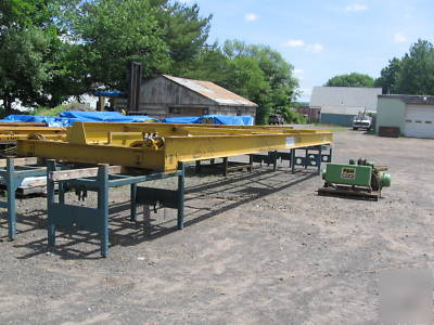 5-ton single girder bridge crane p&h hoist