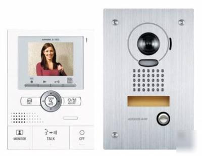 Aiphone jks-1AEDF color video intercom kit - flush