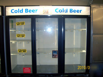 Cooler or freezer door/as-low-as 