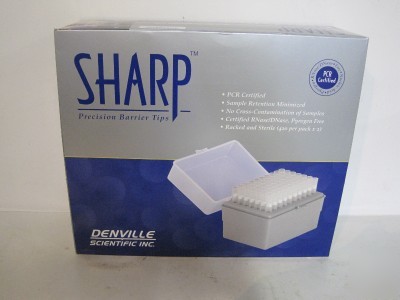 Denville scientific sharp precision barrier tips P1123