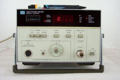 Hewlett packard hp 436A power meter opt. 022