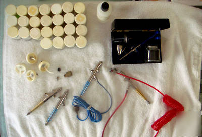 Lot spray opaque air brushes