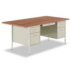 New desk,dbl ped 72X36,pty SD217236PO