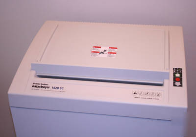 Whitaker 1628 sc datastroyer lg high security shredder