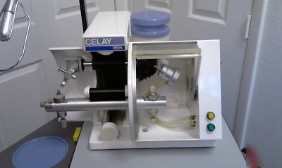 Celay ceramic milling unit (basically a manual cerec)