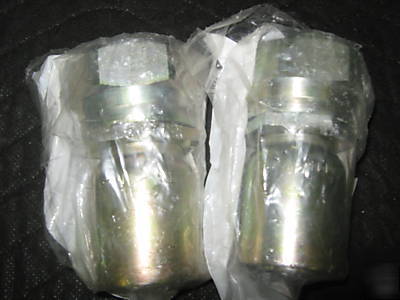 Dayco hydraulic crimp fitting weatherhead 16U620 2 lot