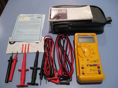 Fluke 79 / 29 series ii digital multimeter extra leads