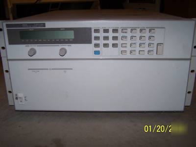 Hewlett packard 6683A dc power supply