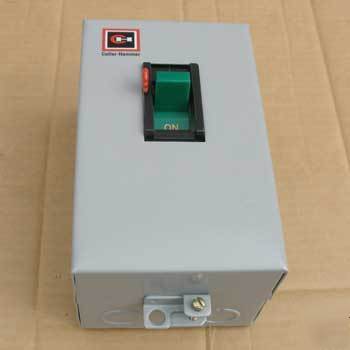 New cutler hammer B100S1C sz 1 ac manual starter 3PH N1