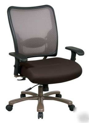 Office star latte air grid ergonomic chair 75-M18A173C