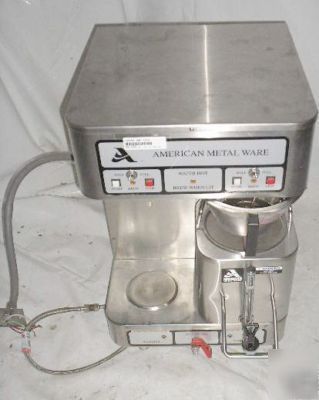 American metal ware P400E coffee brewer w/shuttles