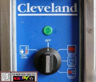 Commercial cleveland combicraft convection/steamer oven