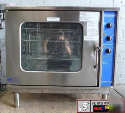 Commercial cleveland combicraft convection/steamer oven