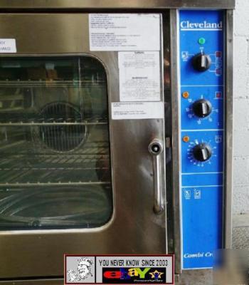 Commercial cleveland combicraft convection/steamer oven