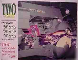 John deere model 50 60 70 series tractors two cylinder