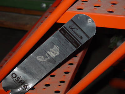 Louisville ladder corp - rolling warehouse ladder - 