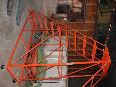 Louisville ladder corp - rolling warehouse ladder - 