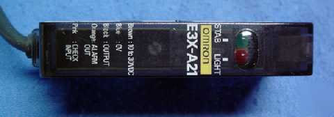 Omron fiber optic photoelectric sensor lot of 7 E3X-A21