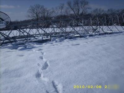 Rohn tower 100 ft rohn ssv tower free standing 