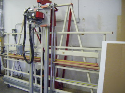 Safety speed cut model 7400 vertical panel saw